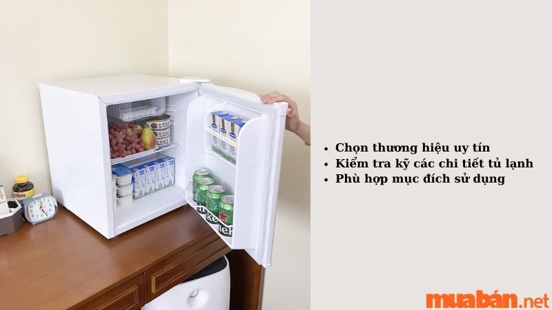 Mua tủ lạnh mini giá rẻ 1 triệu cần lưu ý điều gì?