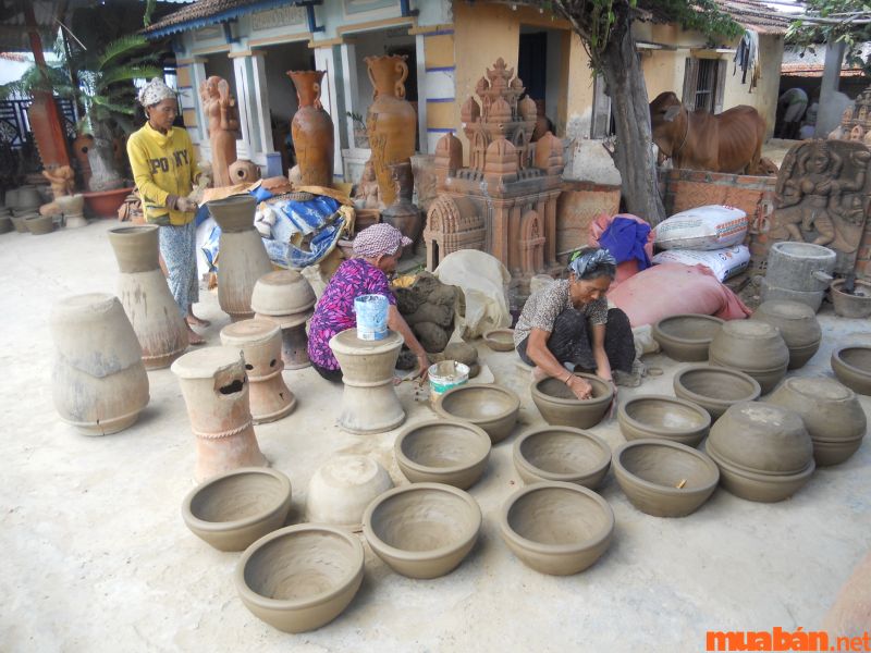 Làng gốm Bàu Trúc ở tỉnh Bình Thuận 