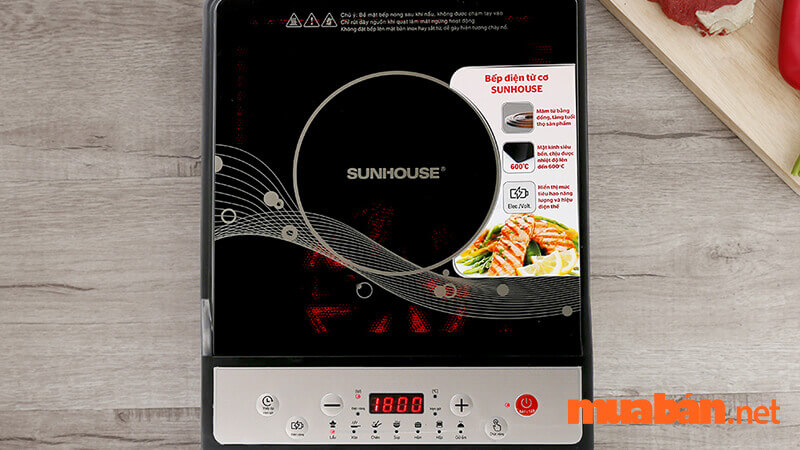 Sunhouse có rất nhiều mẫu bếp điện mini cho sinh viên 