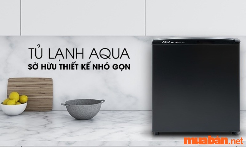 Tủ lạnh giá rẻ dưới 3 triệu Aqua 50 lít AQR-D59FA BS