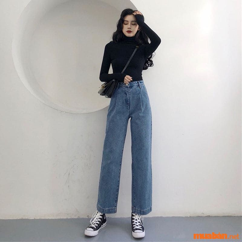 Cách phối đồ với quần jean cho nữ