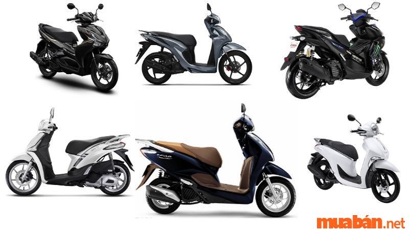 Mua xe moto phân khối nhỏ Top 7 xe máy cho nữ giá rẻ