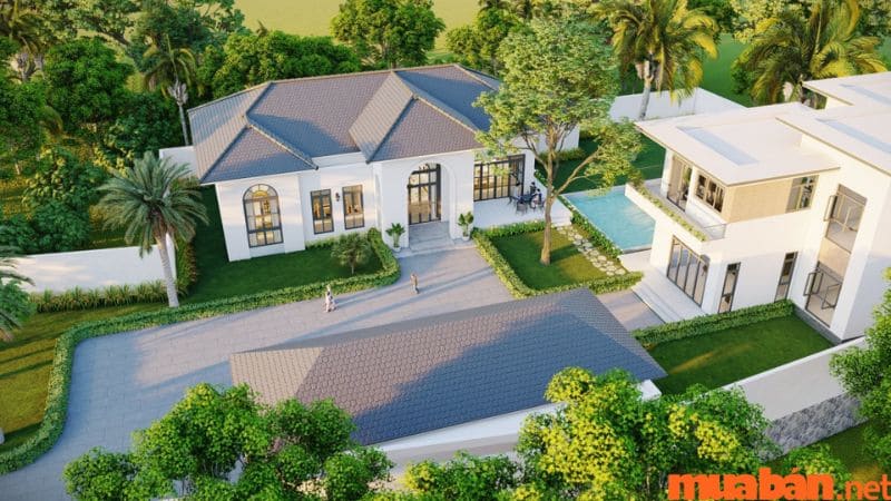 biệt thự có sân vườn