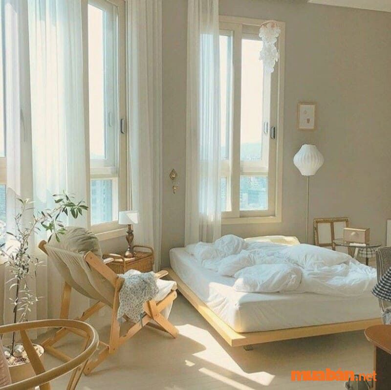Bố trí nội thất phòng ngủ chuẩn kiểu nhà Hàn Quốc