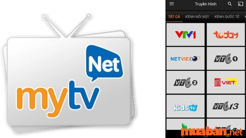 Top 4 ứng dụng xem phim - MyTV Net