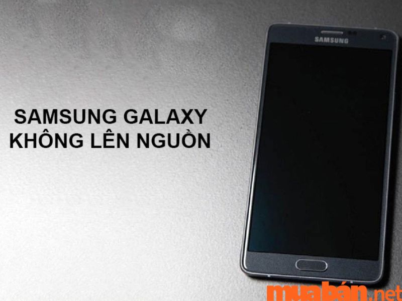 Điện thoại Samsung bị đen màn hình