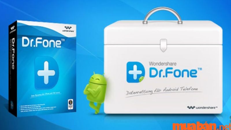 Phần mềm khôi phục dữ liệu bị xóa trên điện thoại Dr.Fone