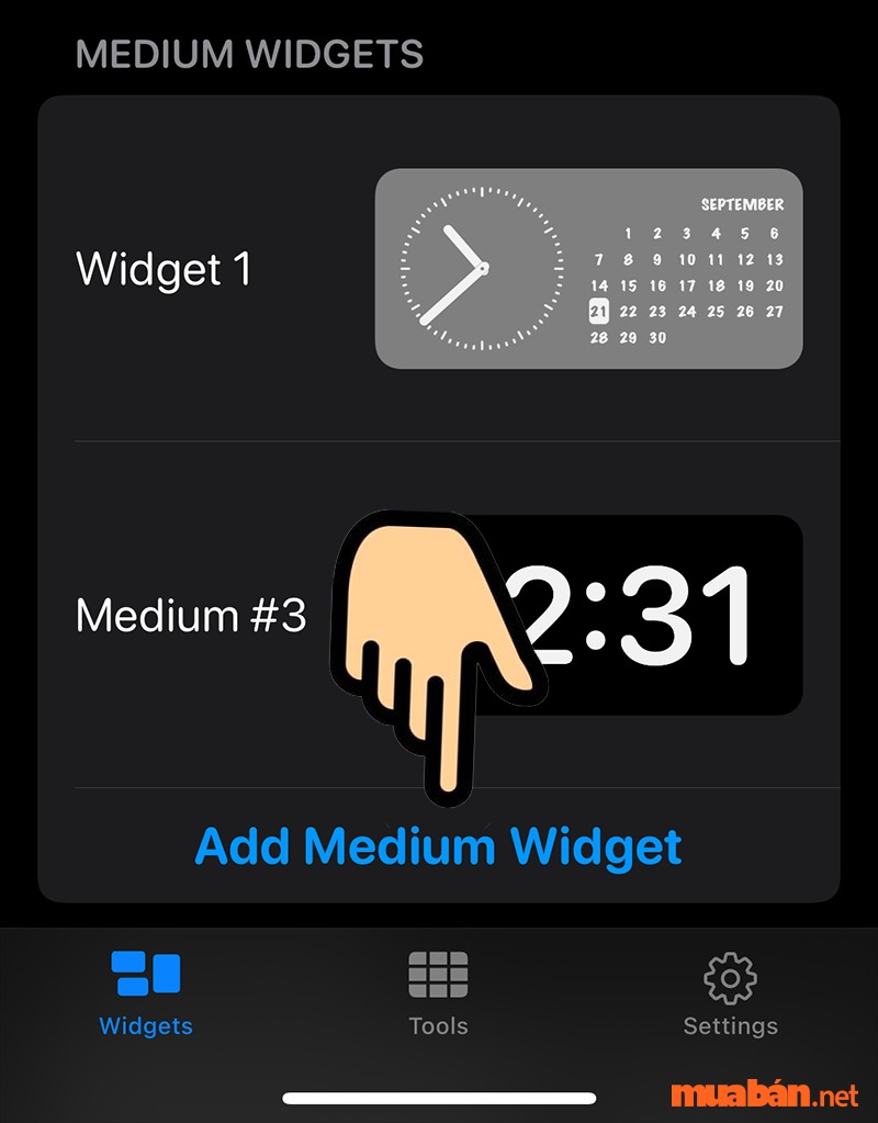 cách tạo Widget cho iPhone