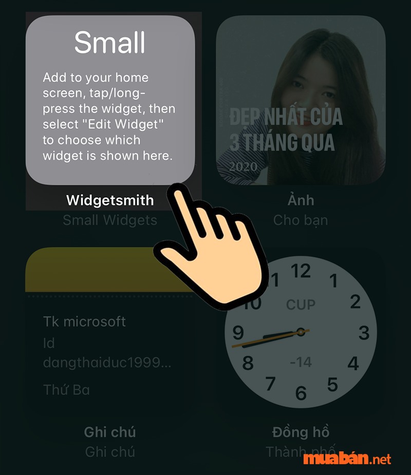 cách tạo Widget cho iPhone