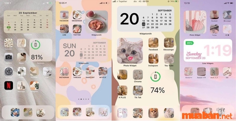 cách tạo Widget cho iPhone