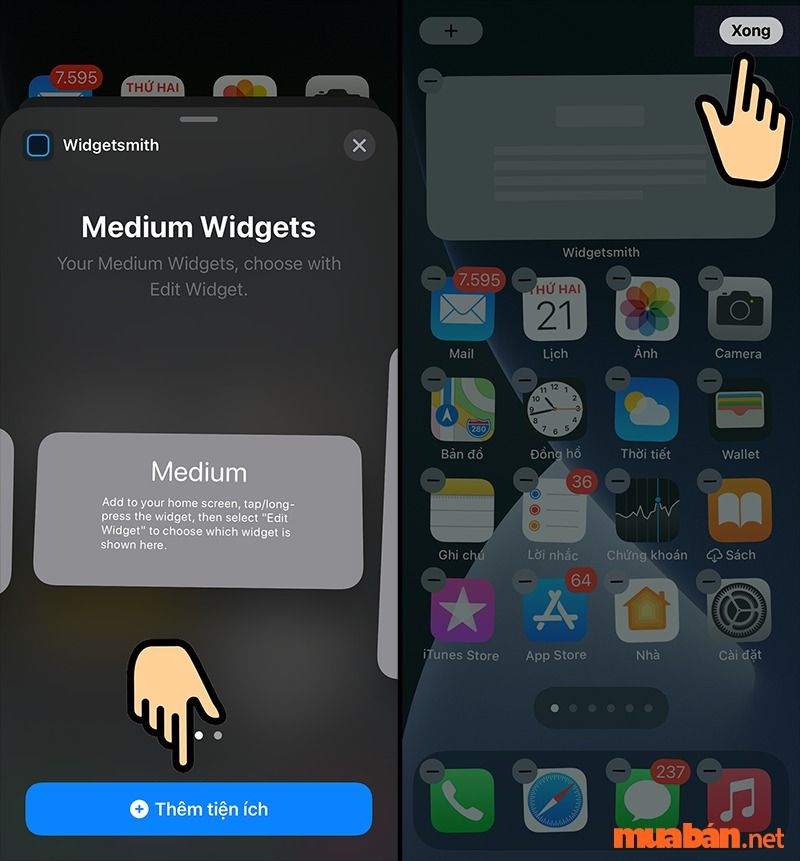 cách tạo Widget cho iPhone