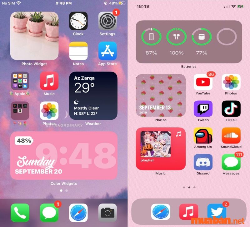 cách tạo Widget cho iPhone