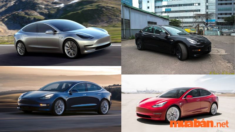 Vài mẫu Xe điện Tesla Model S