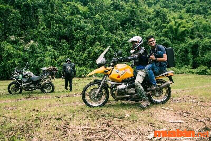 Di chuyển bằng xe máy đến vườn quốc gia Cát Tiên
