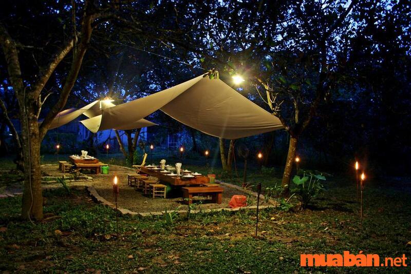 Cắm trại qua đêm tại vườn quốc gia Cát Tiên