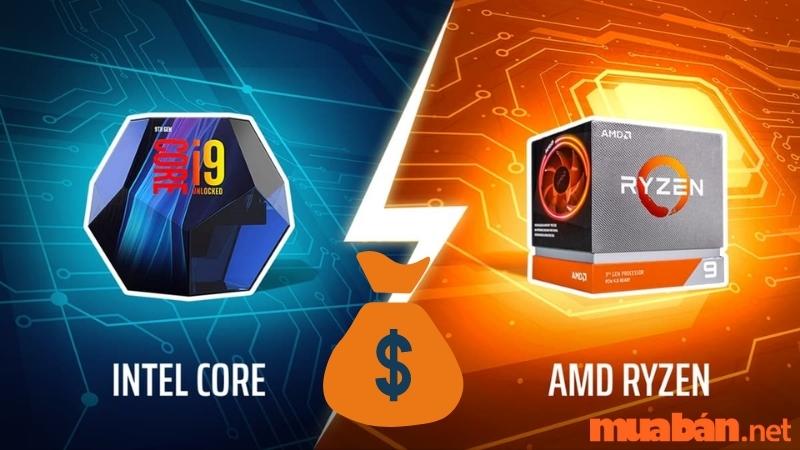 So sánh Ryzen và Intel