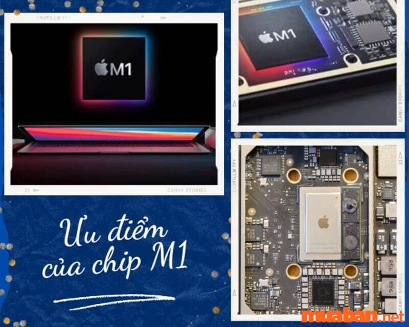 7 ưu điểm của chip m1