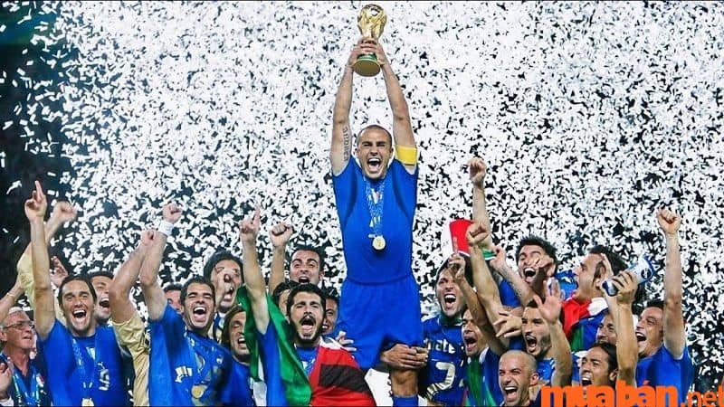 đức vô địch world cup bao nhiêu lần - italia vô địch bấy nhiêu: 4 lần (các năm 1934, 1938, 1982, 2006).