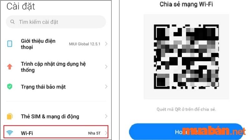 Xuất hiện mã QR