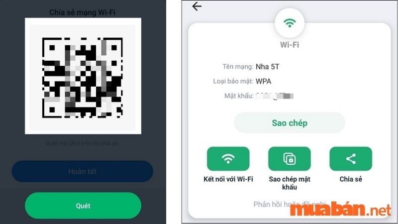 Cách xem mật khẩu wifi trên điện thoại, máy tính, laptop quét mã QR