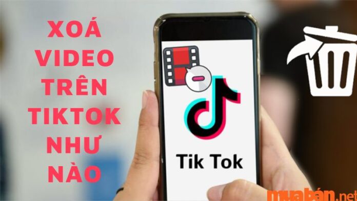 Xóa video trên Tiktok như nào