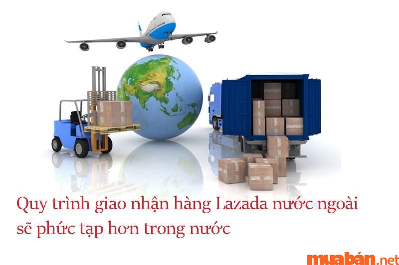 Quy trình giao nhận hàng Lazada nước ngoài