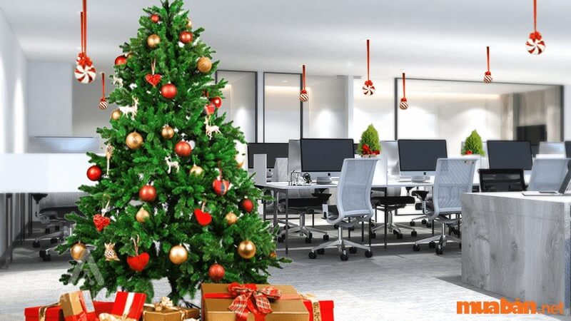 Top 50 mẫu trang trí Noel văn phòng làm việc đẹp nhất