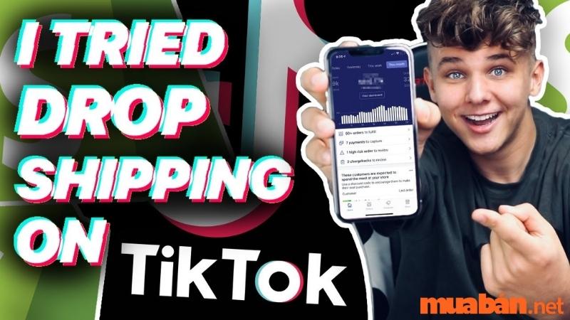 DropShipping cũng là cách để kiếm tiền trên TikTok