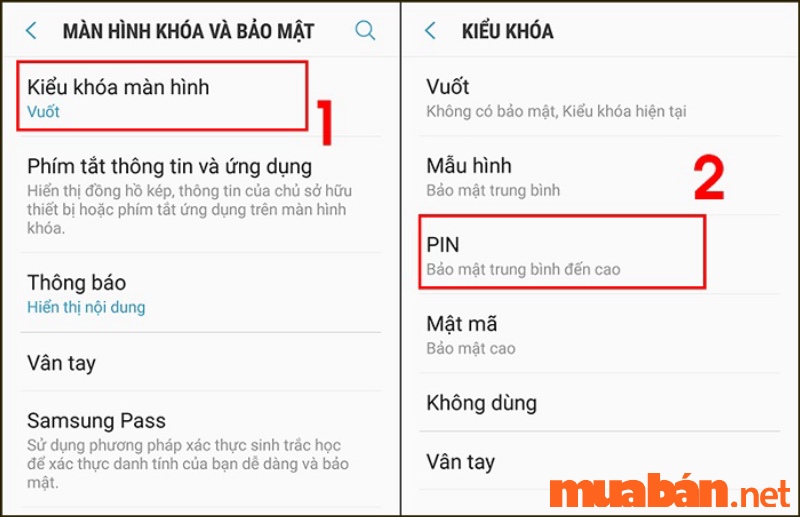 cách đổi mật khẩu điện thoại