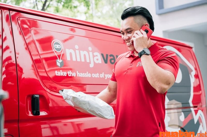 Ninja Van là một trong các đơn vị vận chuyển của Shopee