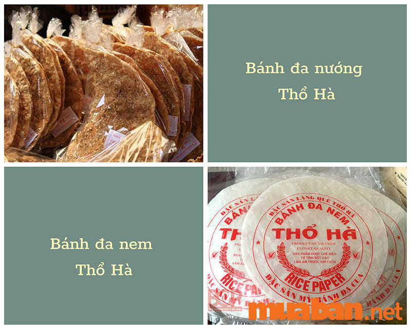 Đặc sản Bắc Giang - Bánh đa Thổ Hà thơm ngon