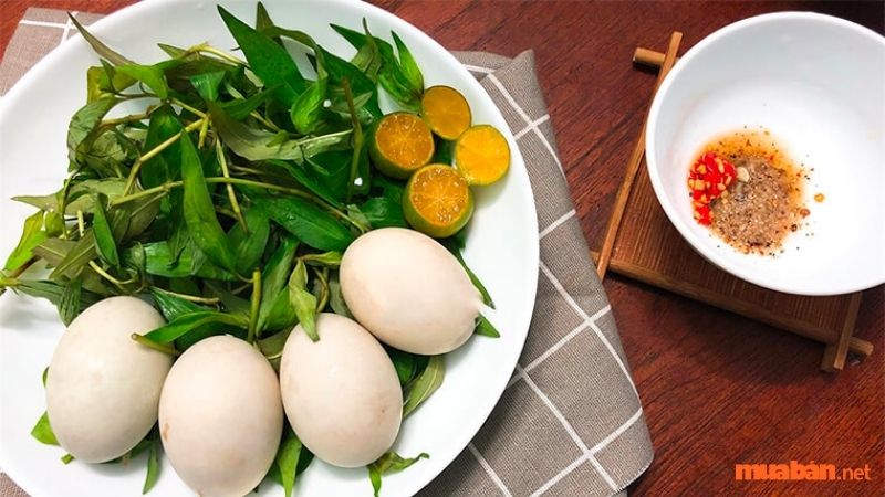 Trứng vịt lộn hấp nước dừa - Món ăn đặc sản Đồng Nai