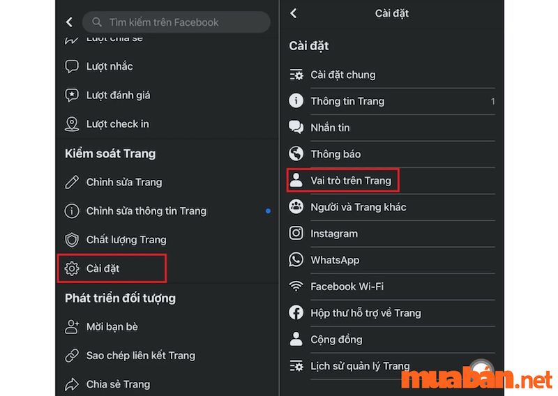 Cách thêm quản trị viên cho page