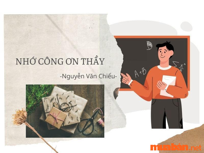 Bài thơ tri ân thầy cô 20 tháng 11