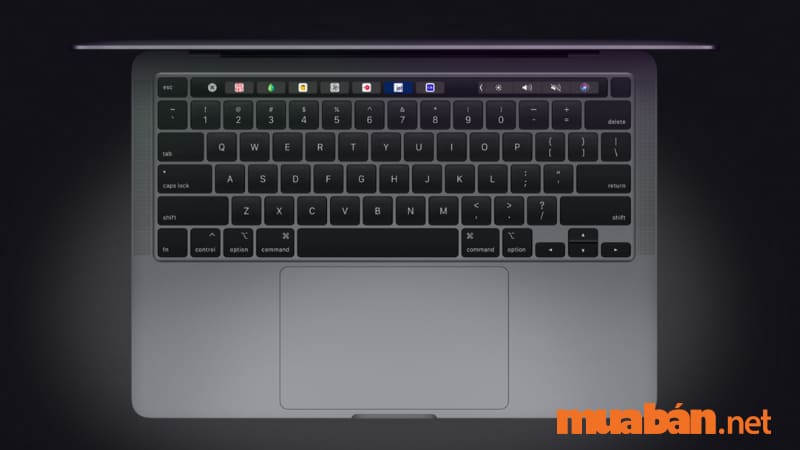 Laptop Apple MacBook Pro 13 inch M2 2022 - laptop có đèn bàn phím. 