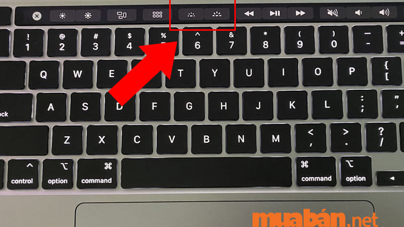 Laptop MacBook Pro 14 M1 Max 2021 - laptop có đèn bàn phím. 