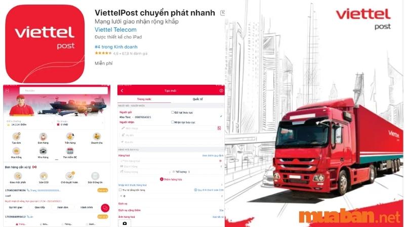 Tra cứu đơn hàng thông qua app Viettel Post