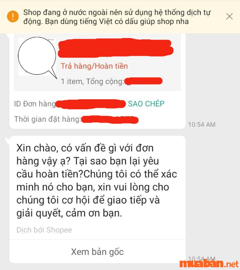 Lưu ý cho người bán khi bị khách hủy đơn