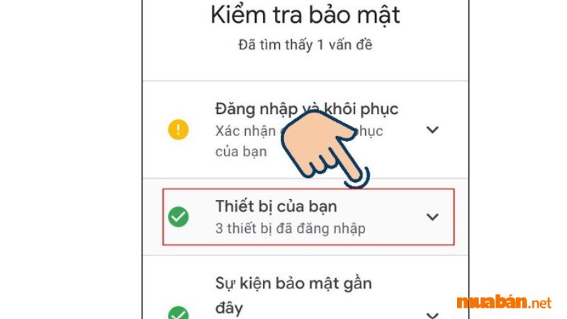 Chọn Thiết bị của bạn