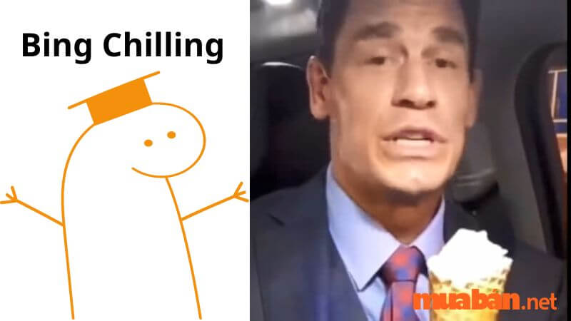 Video có từ Bing Chilling do Jonh Cena đăng tải đầu tiên