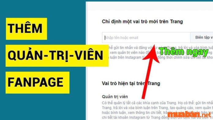 Cách thêm quản trị viên cho page