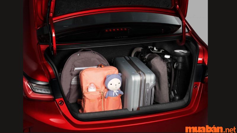 Khoang hành lý Honda City 2021
