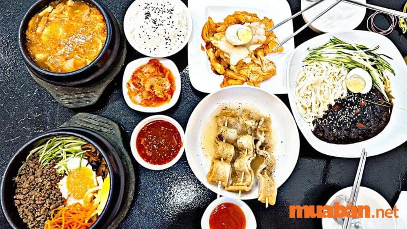 Món ăn Hàn đang ngày càng chiếm được cảm tình của thực khách