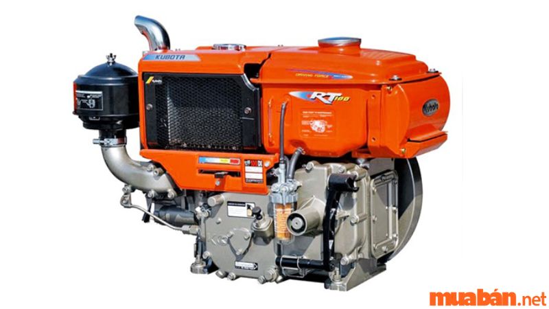Máy hút bụi công nghiệp ứng dụng động cơ diesel
