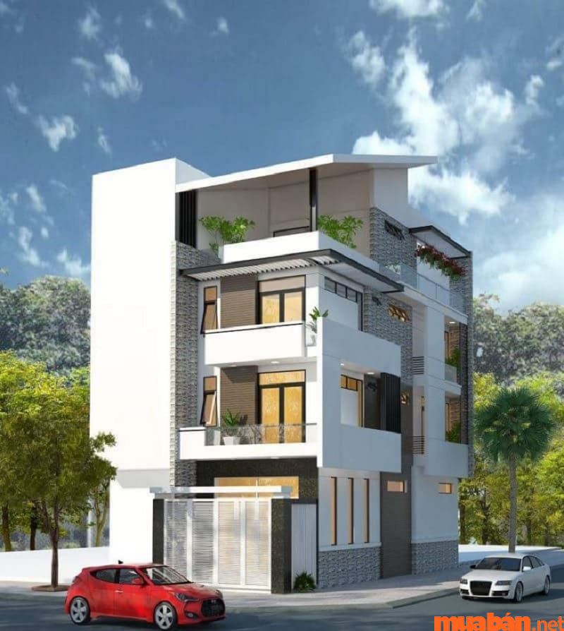 Tham Khảo Top 14 Mẫu Thiết Kế Nhà Ống Hiện Đại Và Tiết Kiệm Chi Phí 19 Mẫu 1: Nhà ống 2 mặt tiền