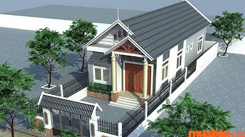 Tham Khảo Top 14 Mẫu Thiết Kế Nhà Ống Hiện Đại Và Tiết Kiệm Chi Phí 25 Mẫu 1: Nhà ống mái Thái