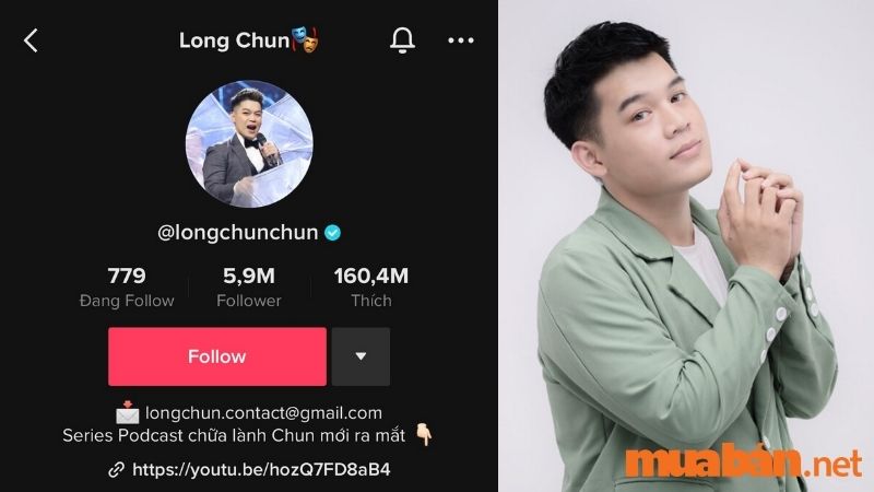Top 45 TikToker Việt Nam - Long Chun