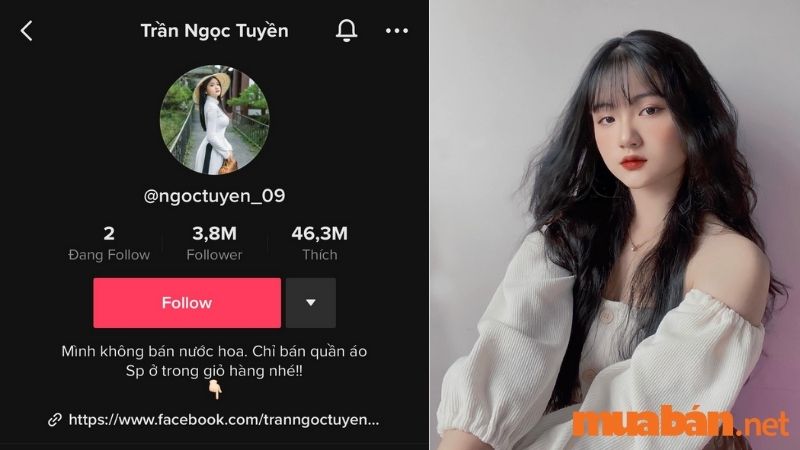 Top 77 TikToker Việt Nam - Trần Ngọc Tuyền