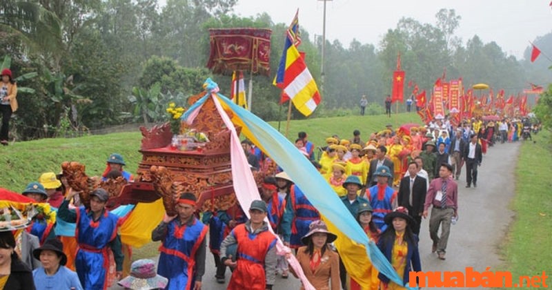 Lễ hội đền Vua Mai Thúc Loan 