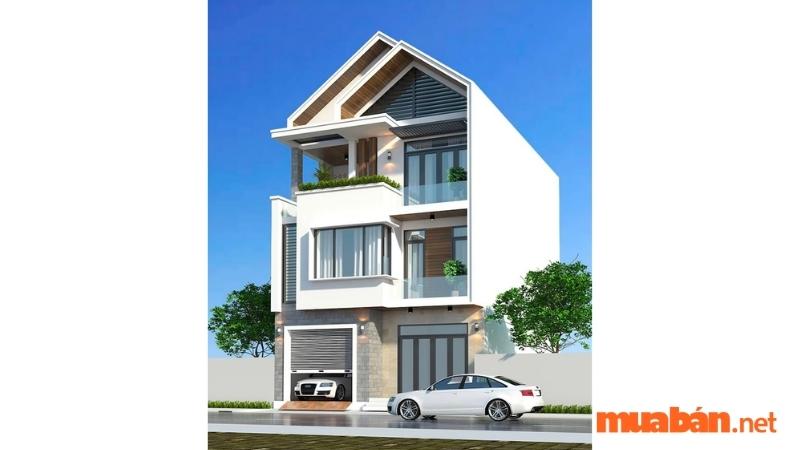 Mẫu thiết kế nhà 2 tầng 6x15 số 7